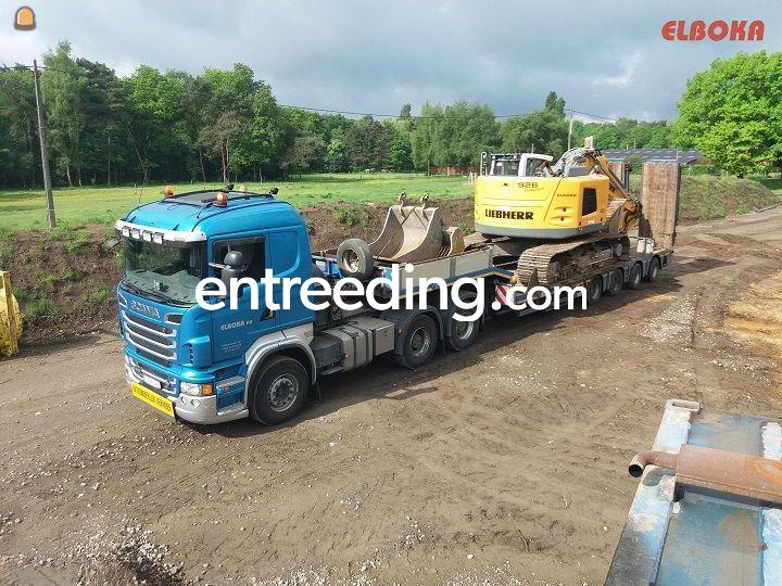 Semidieplader- transport tem 45 ton