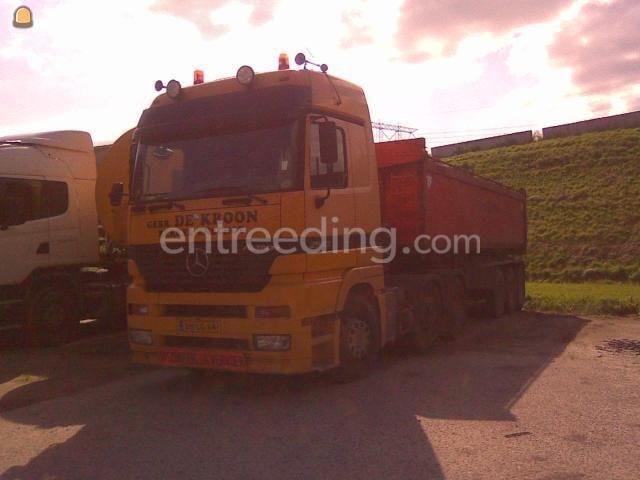 Actros+kippertrailer