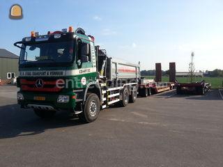 6X6 kipper + kraan WS Omgeving Amsterdam