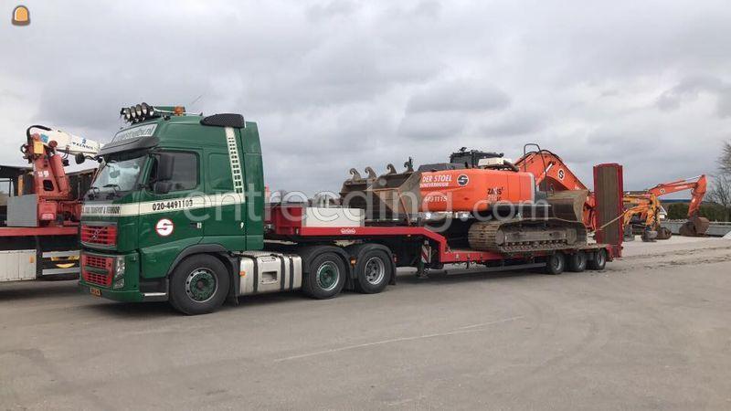 Volvo & oplegger met beunen