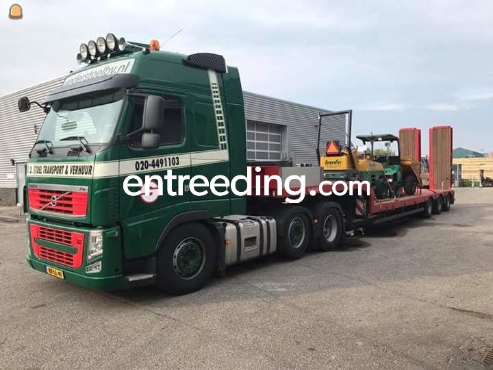 Volvo & oplegger met beunen