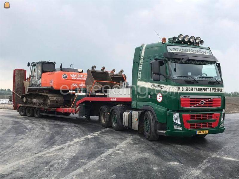 Volvo & oplegger met beunen