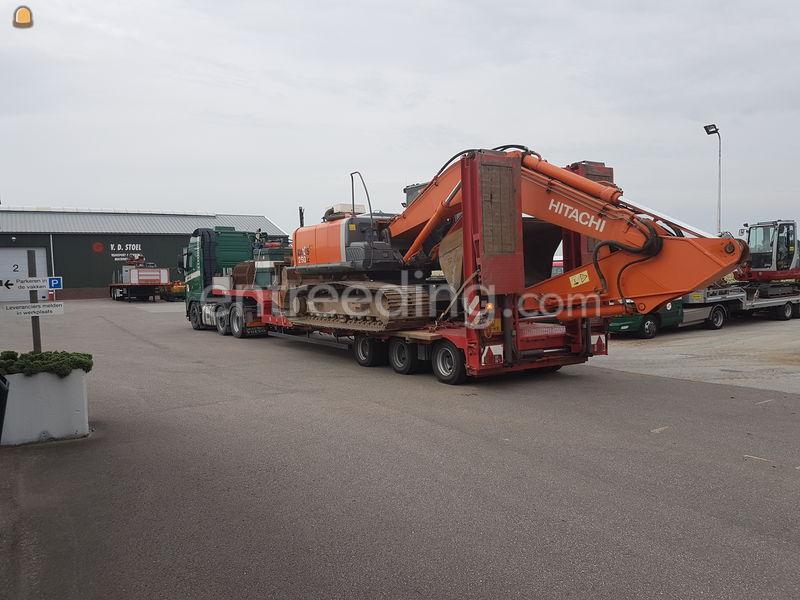 Volvo & oplegger met beunen