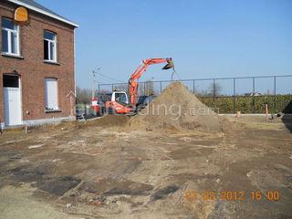 grondwerken, afgraven Omgeving Dendermonde, Berlare, Uitbergen,