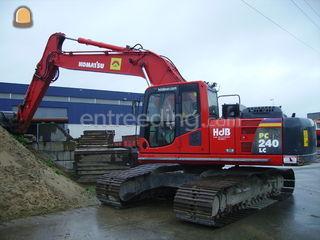 Komatsu Pc 240 LC-8 Omgeving Hilversum