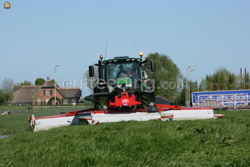 John Deere + Lely triple maaier
