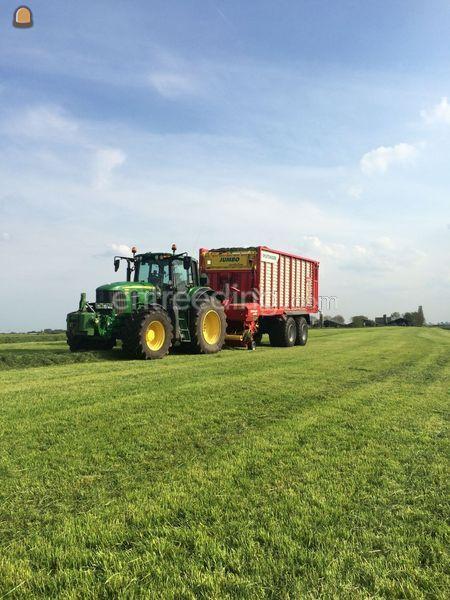 John Deere + Pottinger Combine 6610