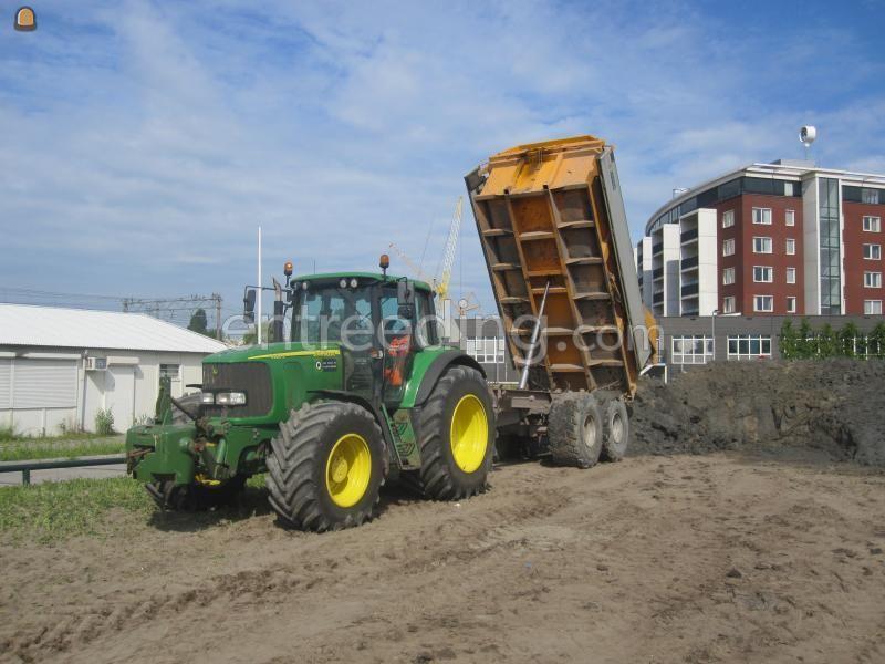 John Deere + Veenhuis met dakluiken