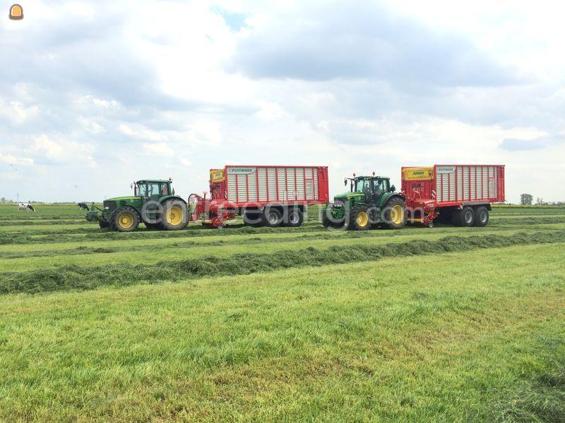 John Deere + Pottinger Combine 6610