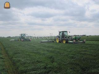John Deere + Kuhn maaicom... Omgeving Leiden