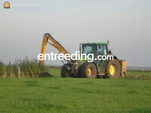 John Deere + Herder maaikorf