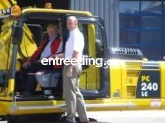 Komatsu PC 240-8 Omgeving Gouda