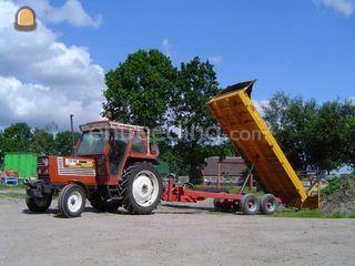 Fiat 70-90 + VGM kar Omgeving Oosterhout