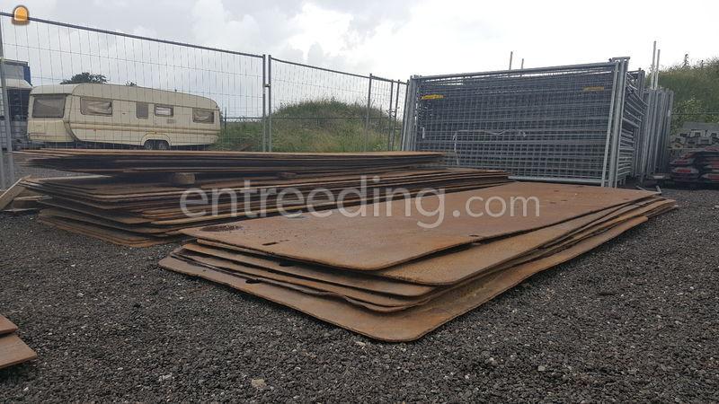 Rijplaten (STAAL) 6mX1,80mX14mm