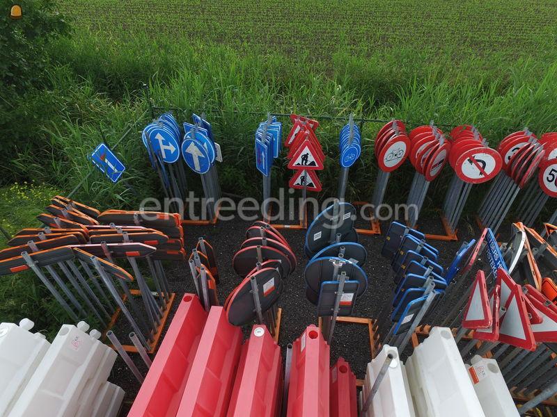 SB250 verkeersborden (afzetting) Belgie