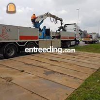 Rijplaten (STAAL) 5mX1mX1... Omgeving Waalwijk