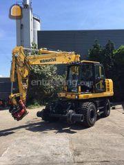 Komatsu PW148-8 Omgeving Sittard