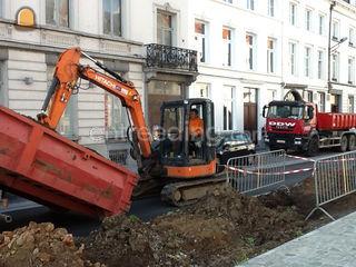opbraak verhardingen Omgeving Aalst