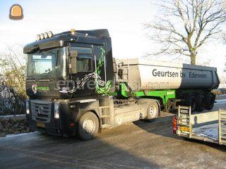 Scania + kiptrailer Omgeving Ede