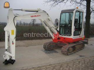 Takeuchi TB 125 Omgeving Ede