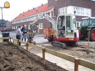Takeuchi TB216 + overdruk Omgeving Amersfoort