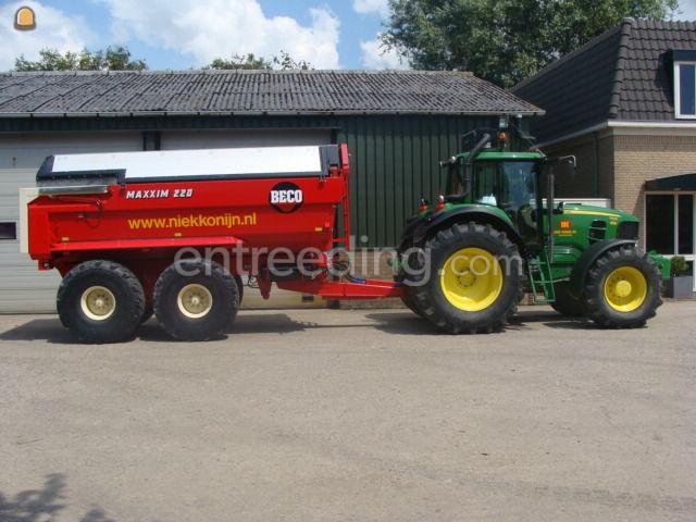 JD 7530+Beco incl. kleppen / overdruk