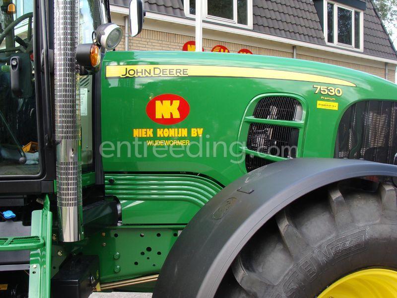 JD 7530+Beco incl. kleppen / overdruk