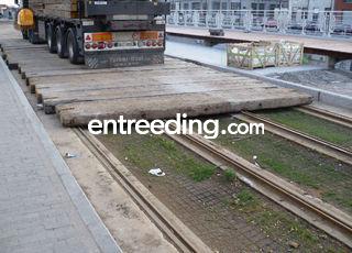 verhuur dragline schotten... Omgeving Antwerpen