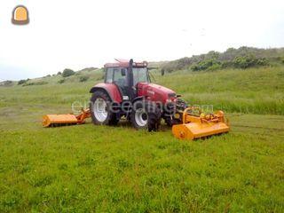 Tractor + Votex klepelmaa... Omgeving Westland