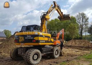 JCB JS 145 Omgeving Hasselt