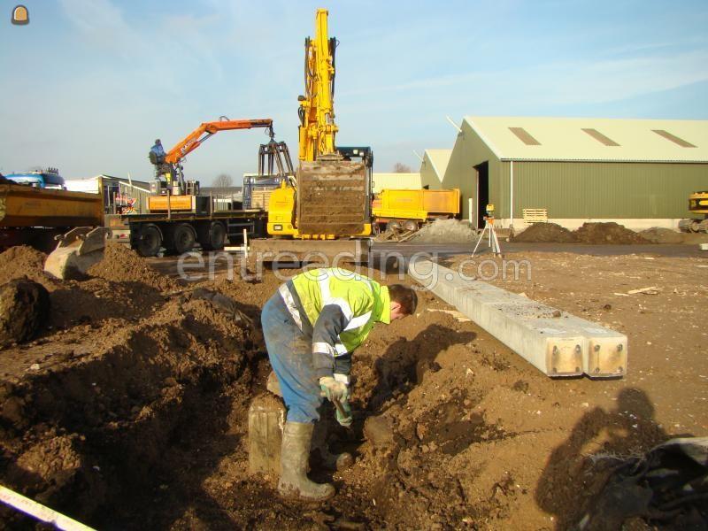 Grondwerker Putten zetten, pvc leggen etc.