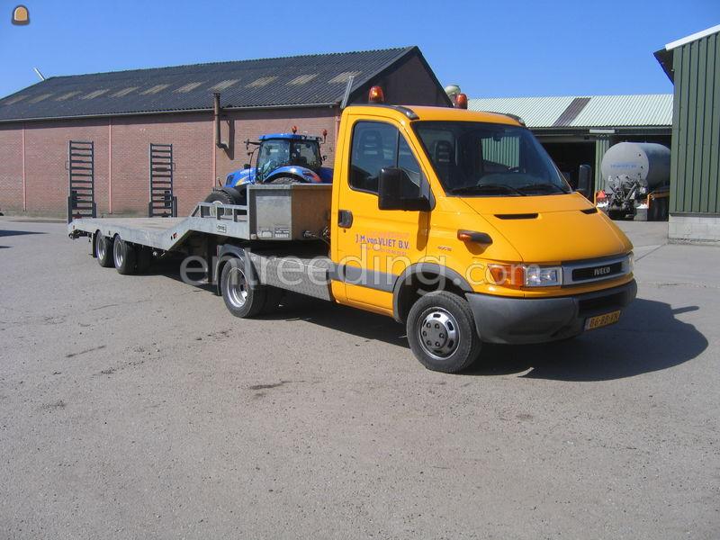 Iveco met BE-oplegger