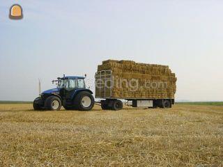 Platte wagen (geel) Omgeving Alphen a/d Rijn