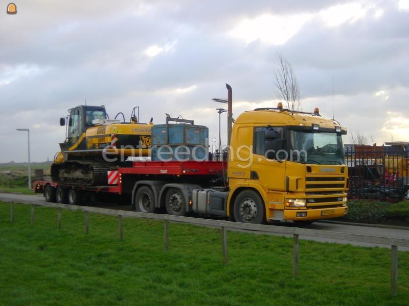 Scania en dieplader