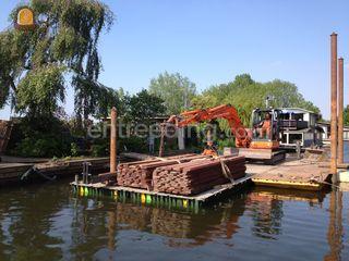 beschoeiingen, grondkerin... Omgeving Weesp