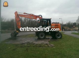 Hitachi ZX140W Omgeving Epe