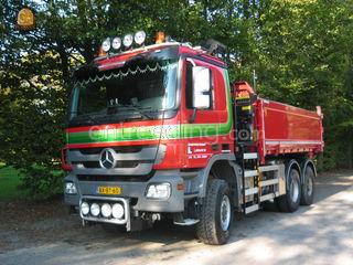 Mercedes Actross 6x6 Kraa... Omgeving Epe