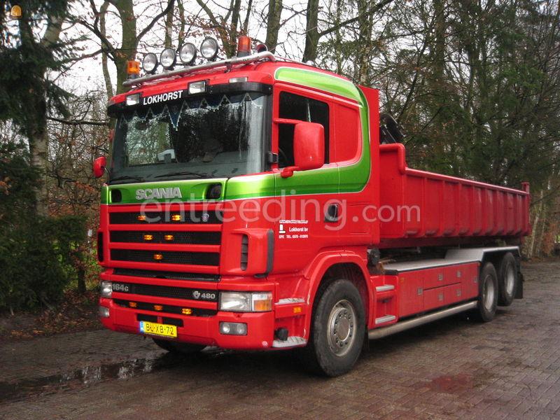 Scania 164G  Containerwagens 6x2