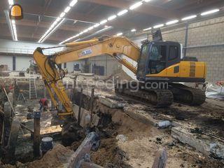 Komatsu PC 160 Omgeving De Ronde Venen