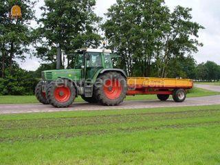 Fendt 514 + 4 m3 kipper Omgeving Amersfoort