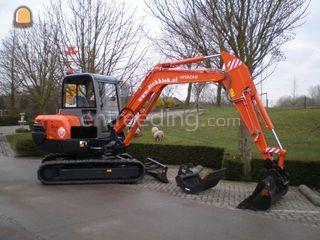 Hitachi Zaxis 50 Omgeving Voorne-Putten