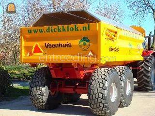 Veenhuis dumper met klepp... Omgeving Voorne-Putten
