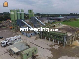 vaste betoncentrale Goije... Omgeving Genk