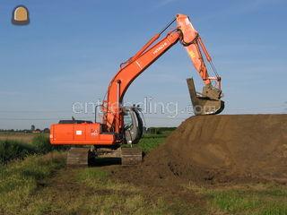 Hitachi ZX 210 LC Omgeving Westland