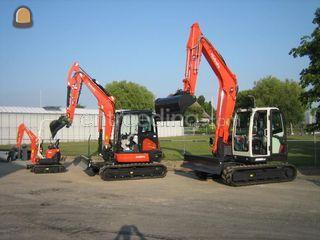 Kubota KX057-4 Omgeving Westland