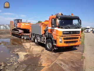 Nooteboom 4 asser aanhang... Omgeving Westland