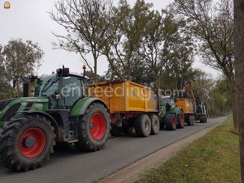 Fendt met vgm baggerkieper