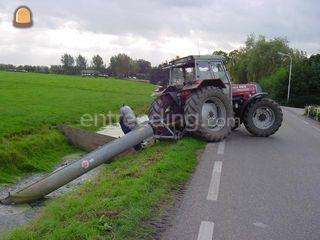 Tractor + vijzelpomp Omgeving Gorinchem