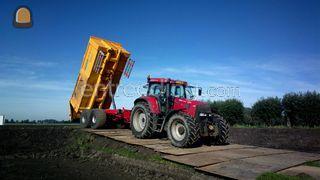 Tractor + VGM baggerkippe... Omgeving Gorinchem