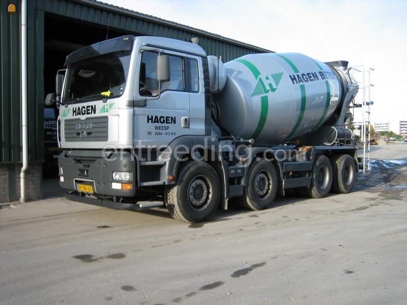 10m3 betonmixer 37 ton man